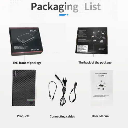 MINI UPS POE 10400 mAh's photo #5