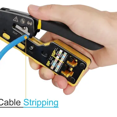 Kit de herramientas de engaste RJ45's photo #3
