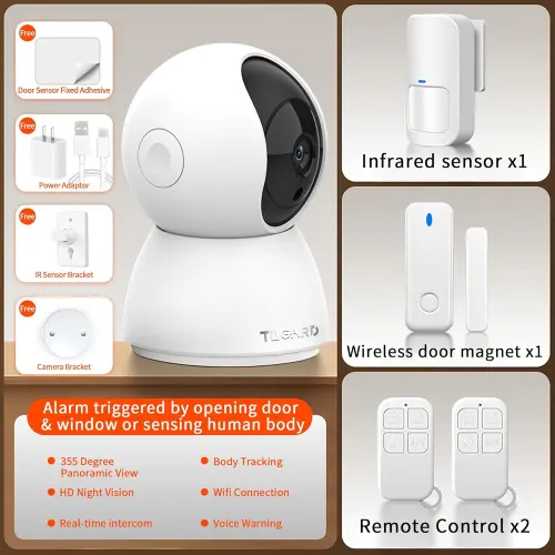 kit de 5 piezas (camara y sistemz de alarma)'s photo #4