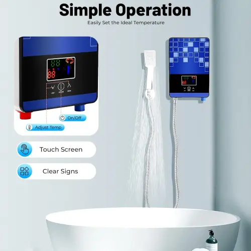 Calentador de agua eléctrico instantáneo de 4500 W's photo #4