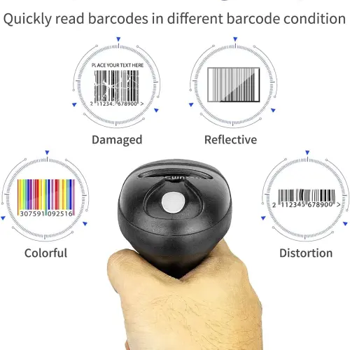 Escáner de códigos de barras USB 1D's photo #5